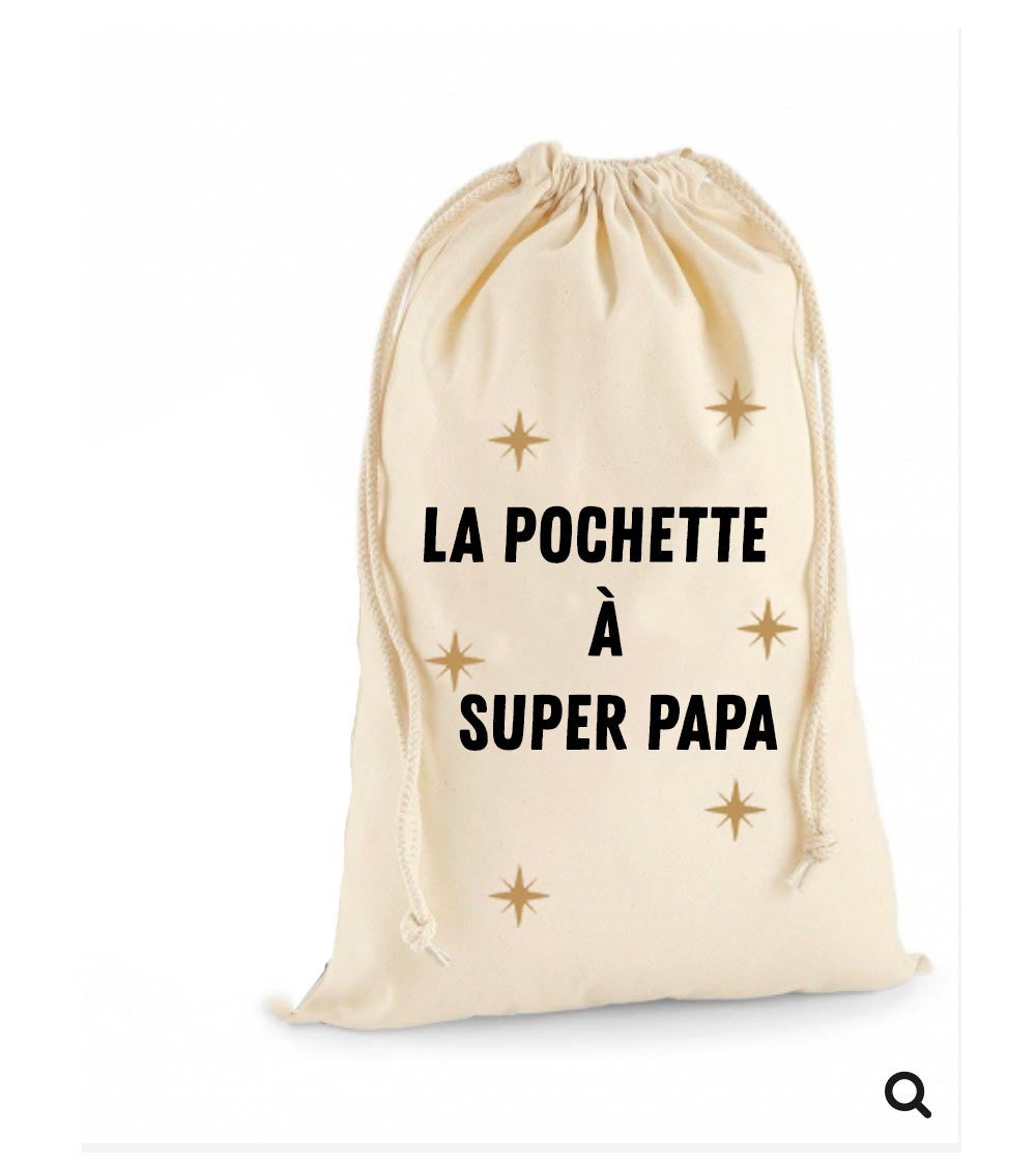 Pochette pour boite à papa