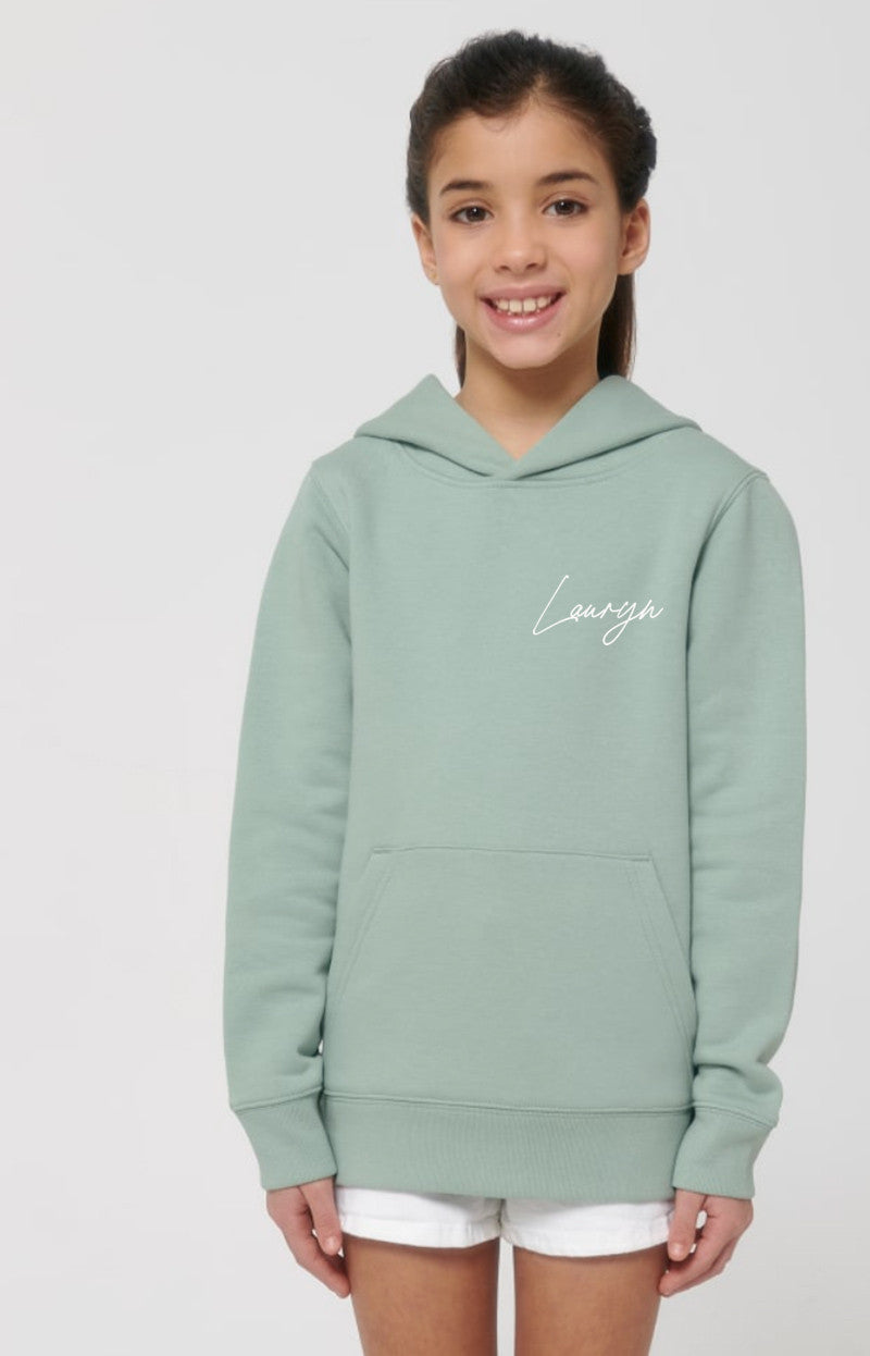 Sweat enfant à capuche personnalisé cœur