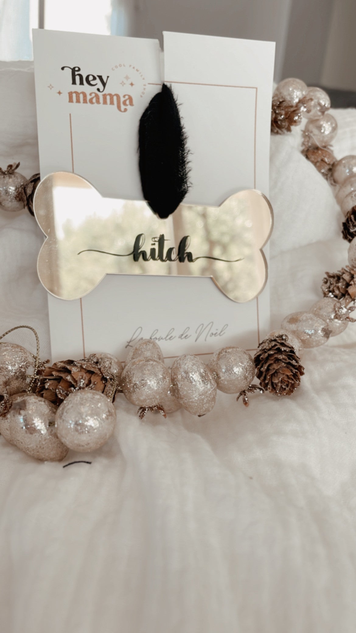 Etoile de Noël personnalisable