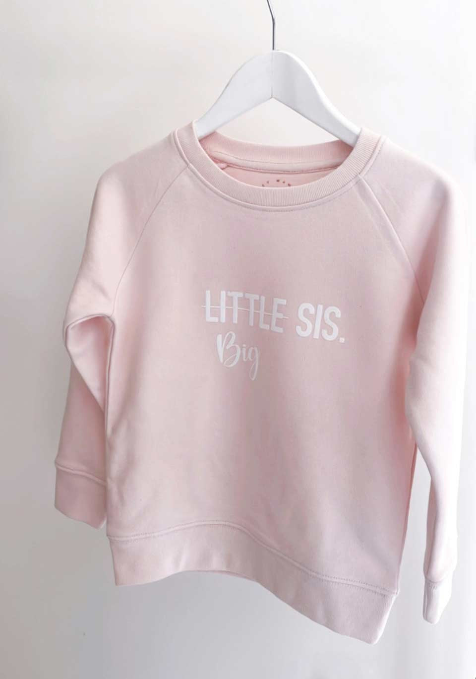 Sweat enfant personnalisé grande soeur