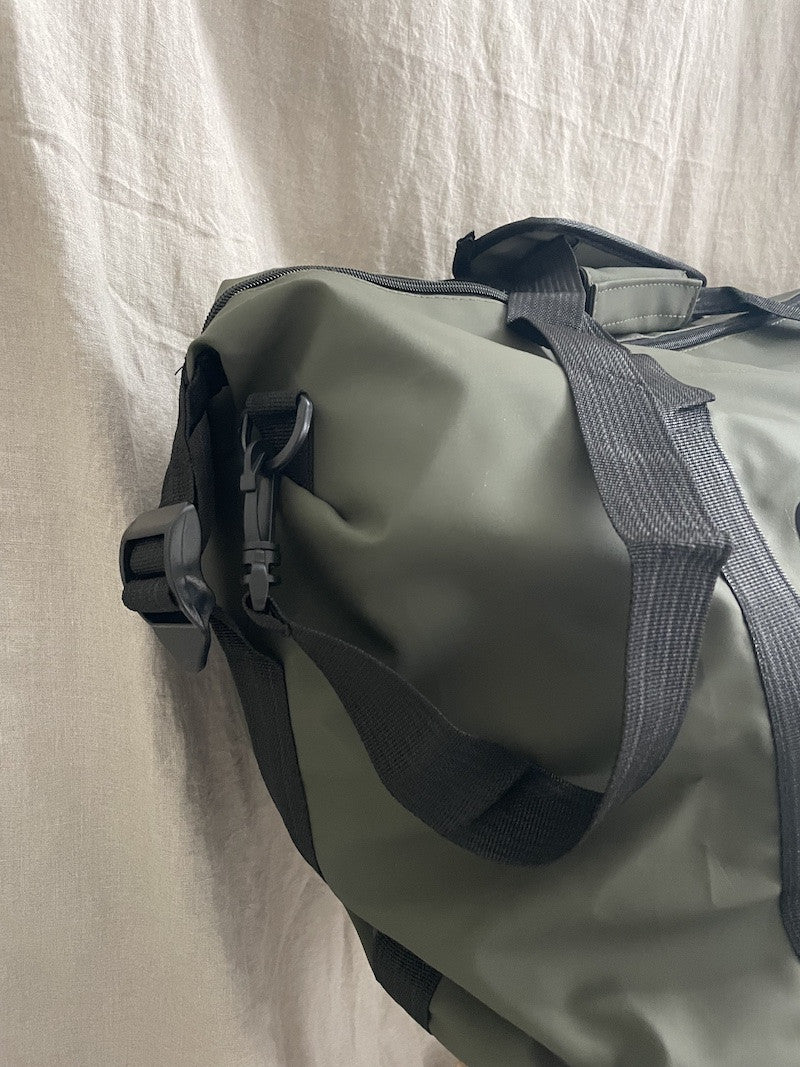 Sac de Weekend kaki pour Papa personnalisé - Grande Capacité