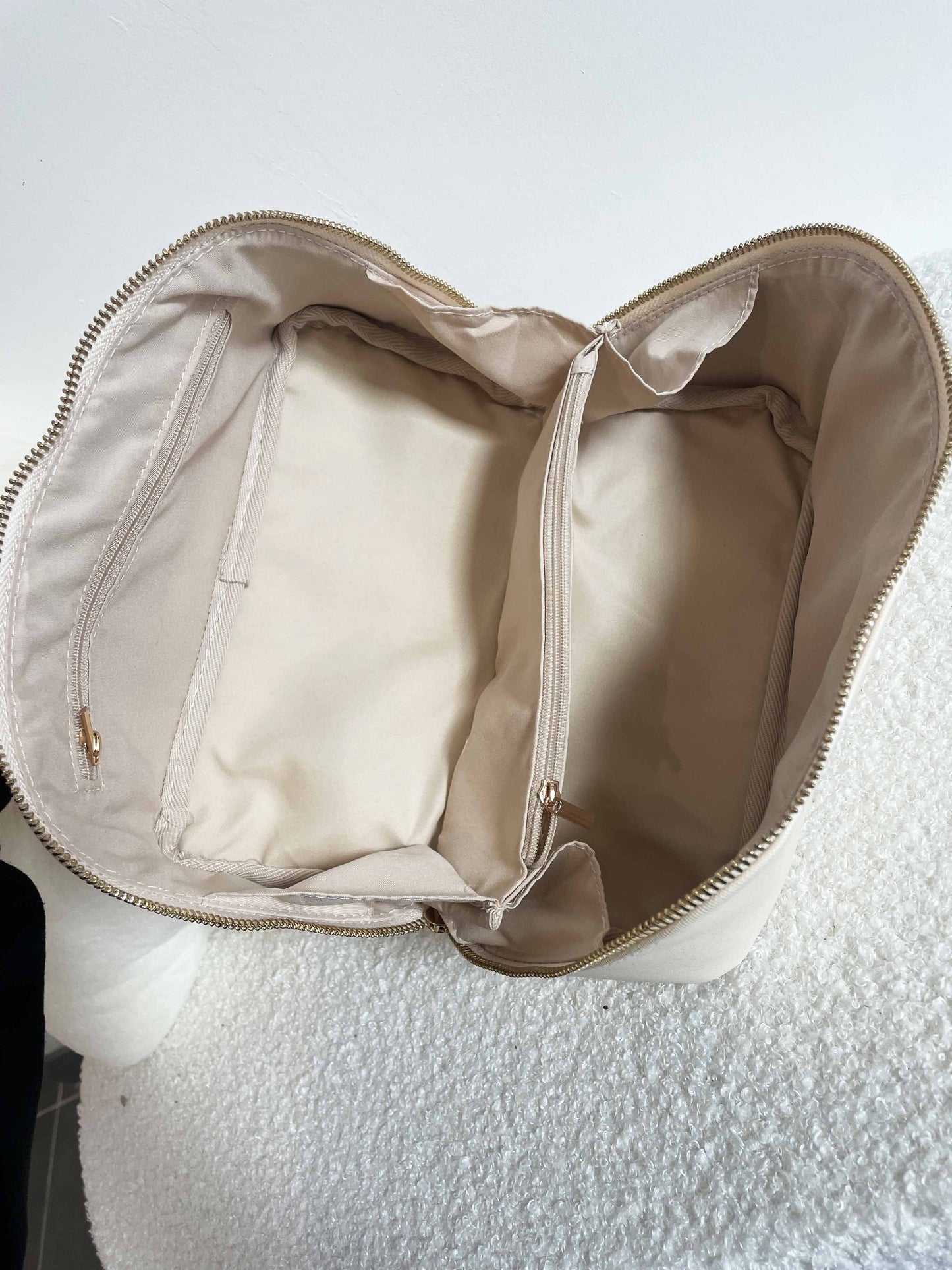 Trousse de beauté personnalisée en simili-cuir - Cadeau chic et pratique