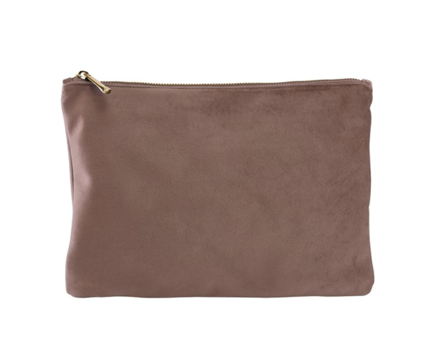 Pochette en velours personnalisée