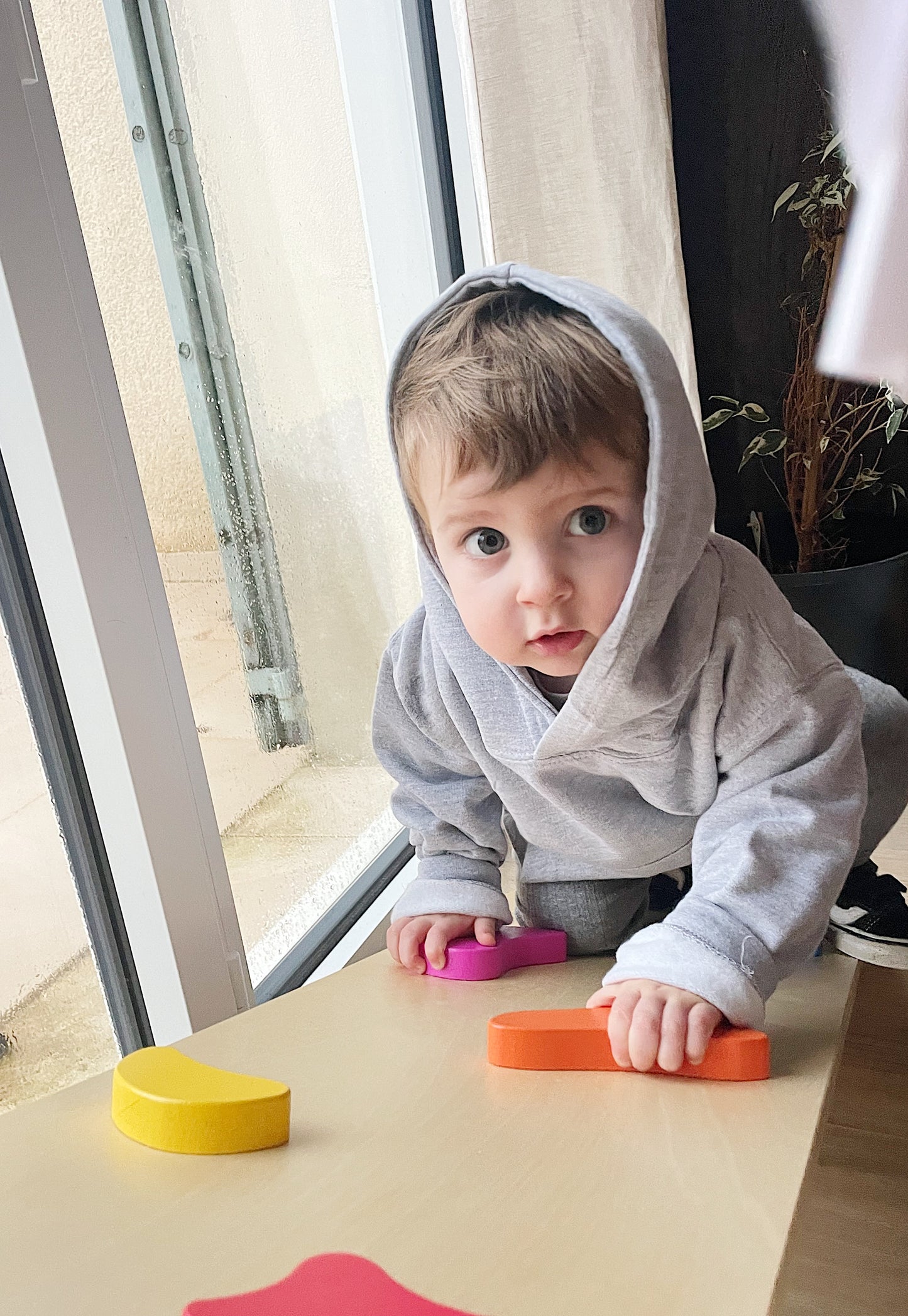 Sweat à capuche personnalisé enfant - "Team Amour"