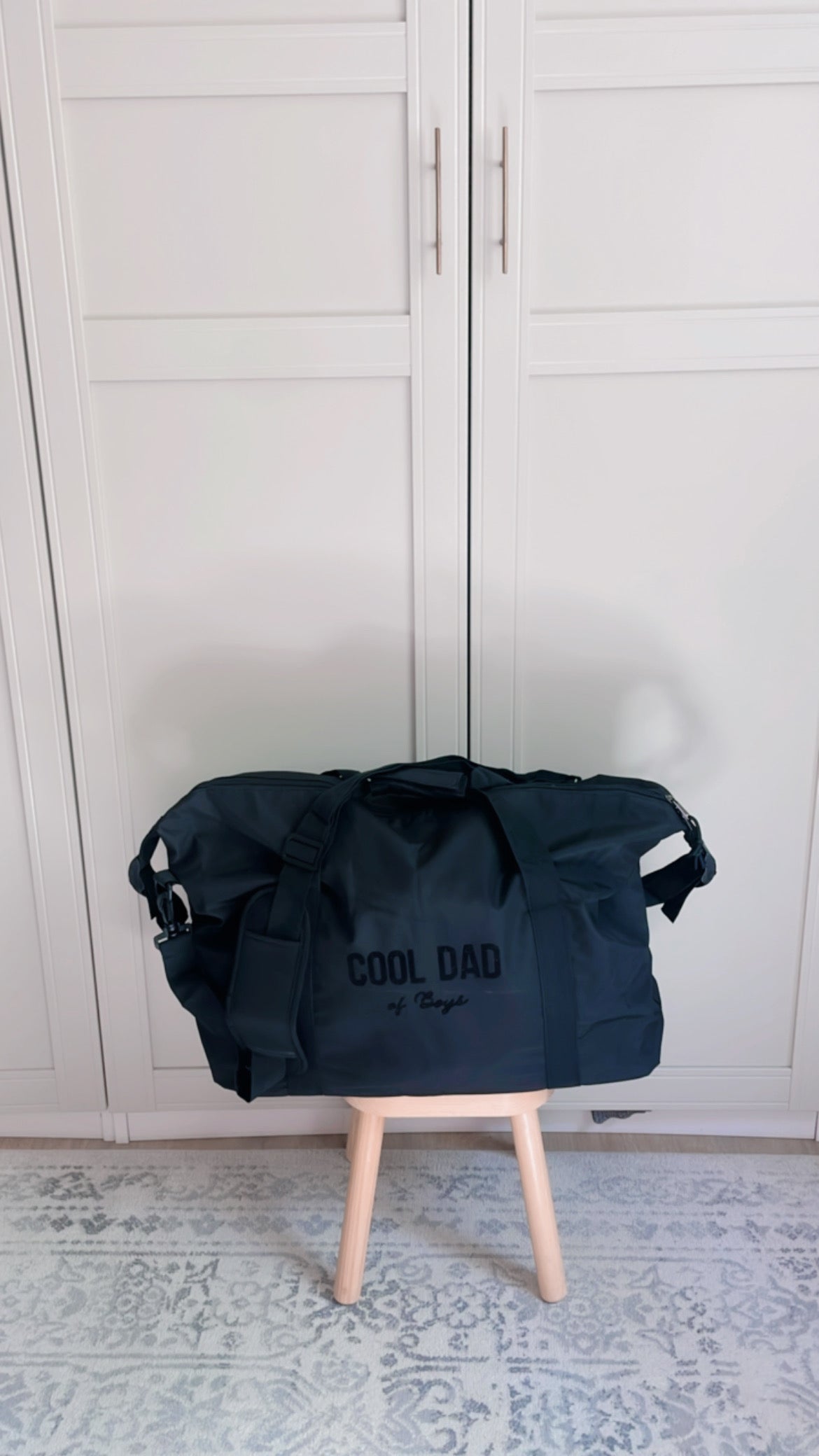 Sac de Weekend personnalisé kaki pour Papa – Grande capacité pour toutes les aventures familiales !