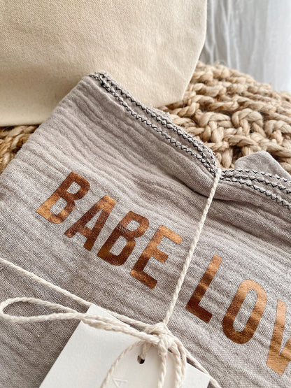 Lange personnalisable taupe