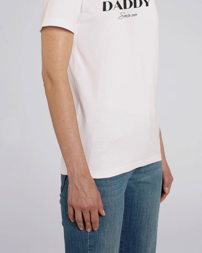Teeshirt pour papa personnalisé Daddy Since - T-Shirt en Coton bio