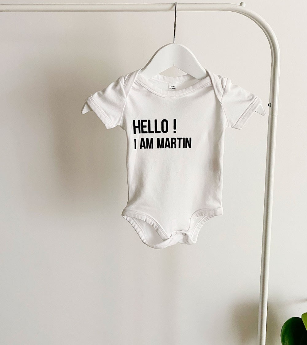 Hello I am - Body ou tee-shirts