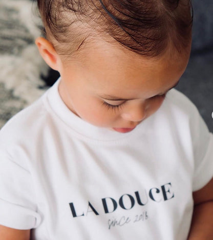 Prenom since - T-shirt bébé bio