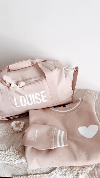 Sac de sport enfant personnalisé - Rose Blush