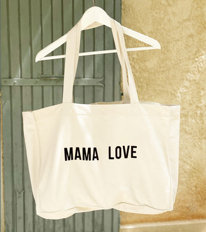 Shopping bag "Mama Love" – Le sac pratique, éthique et tendance pour toutes les mamans