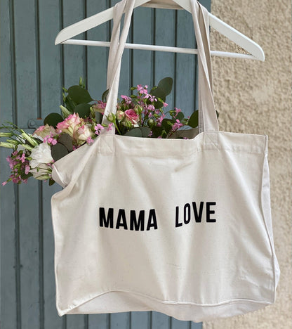 Shopping bag "Mama Love" – Le sac pratique, éthique et tendance pour toutes les mamans