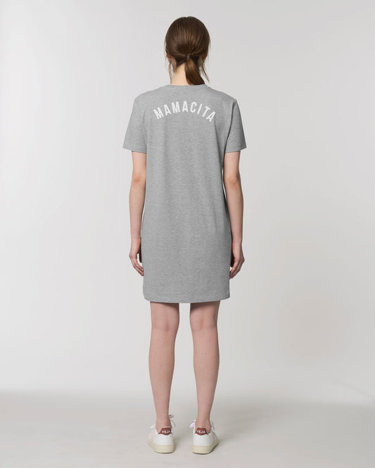 Robe t-shirt grise à personnaliser