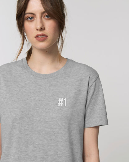 Robe t-shirt grise à personnaliser