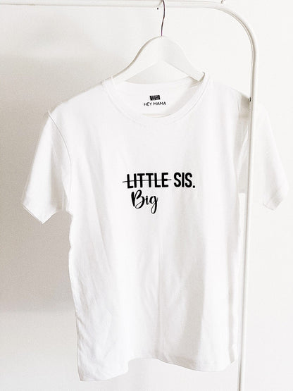 T shirt enfant personnalisé future grande soeur ou grand frère