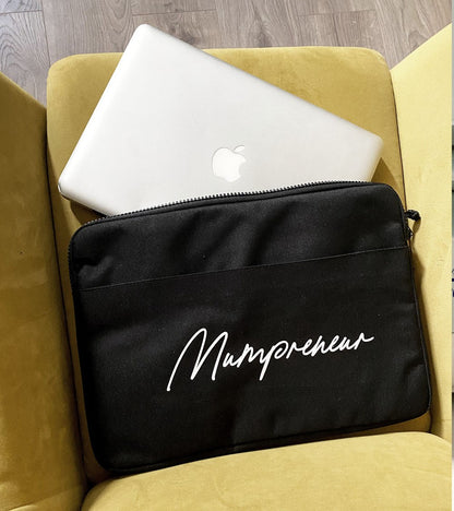 Pochette ordinateur mumpreneur