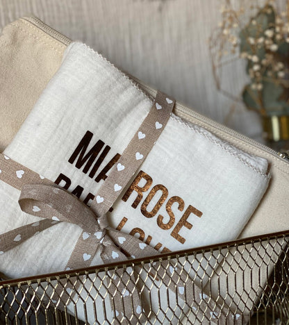 Lange Personnalisable XXL Oeko-Tex – Douceur et Sécurité pour Bébé