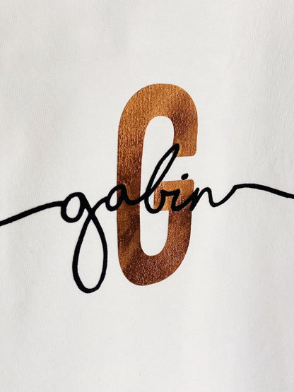 Tee-shirt bébé et enfant signature personnalisé - coton biologique