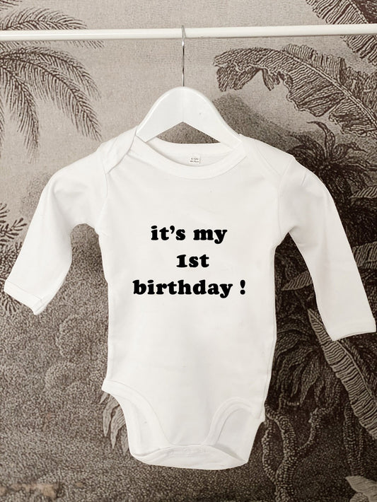 Happy 1 - Body, t-shirt bio