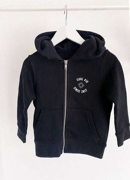 sweat zippé à capuche enfant avec prénom