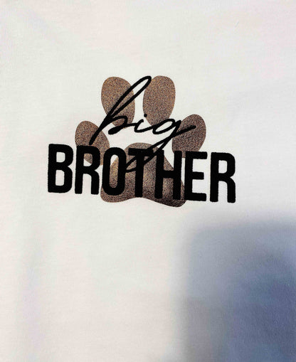 Bandana personnalisé pour chien ou chat – “Big Bro” en approche !