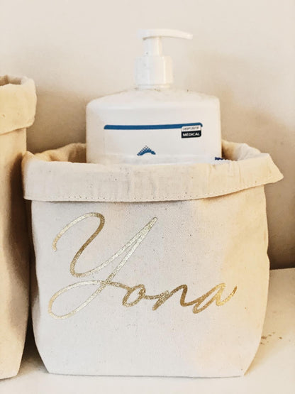 Rangements, paniers bébé personnalisés