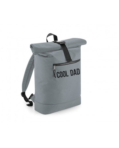 Sac à Dos Personnalisé "Cool Dad" Gris – Style et Praticité pour Papa