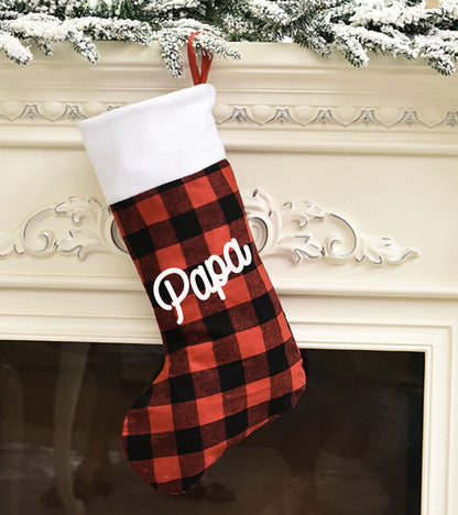 Chaussette de Noël personnalisable