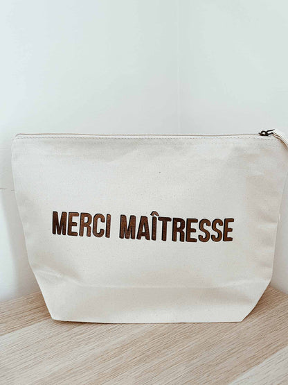 Pochette personnalisee Maitre et Maitresse