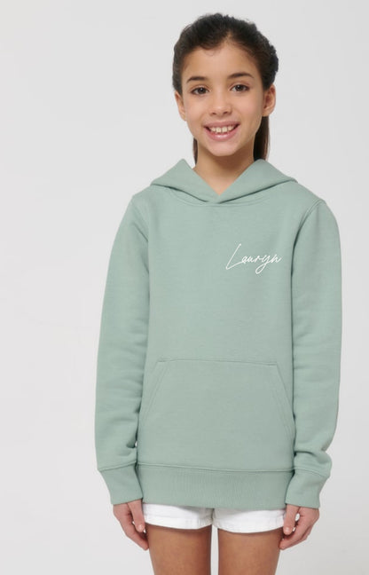 Sweat Enfant personnalisé à Capuche Personnalisé avec Cœur – Confort et Style