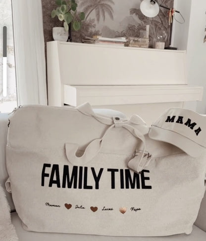 Grand sac de voyage personnalisable FAMILY TIME