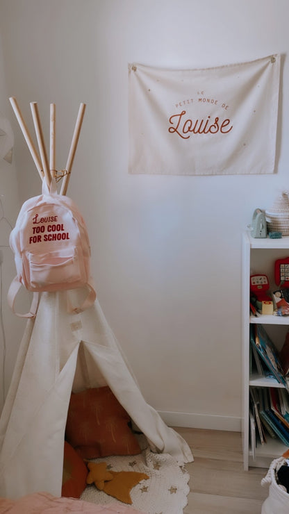 Sac à dos personnalisé enfant Too cool for School