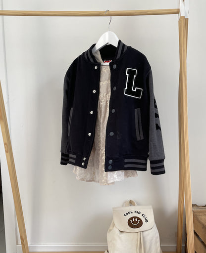 Veste Teddy Noire Enfant Personnalisée – Style et Confort