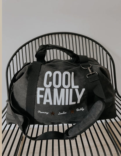 Grand Sac Personnalisé Familial de Maternité, à Langer ou de Voyage – Élégance et Praticité