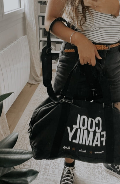 Grand Sac Personnalisé Familial de Maternité, à Langer ou de Voyage – Élégance et Praticité