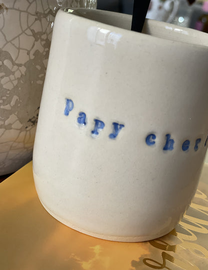 Tasse Personnalisée "Papy Chéri" – Un Cadeau Rempli d'Amour et d'Affection
