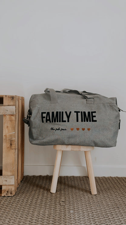 Grand sac de voyage personnalisable FAMILY TIME