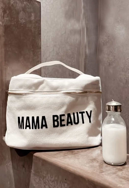 Trousse de Toilette Vanity "MAMA BEAUTY" – Personnalisée et Pratique