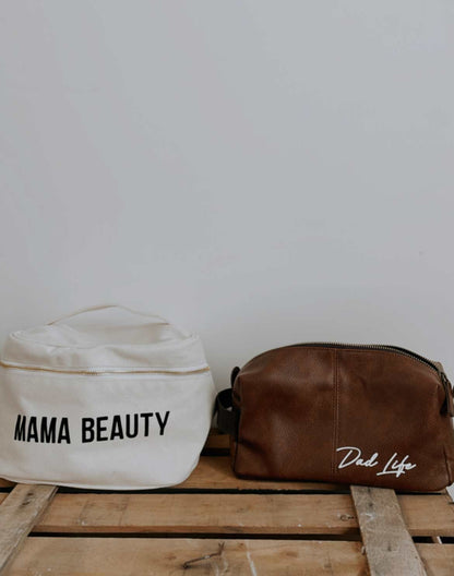 Trousse de Toilette Vanity "MAMA BEAUTY" – Personnalisée et Pratique