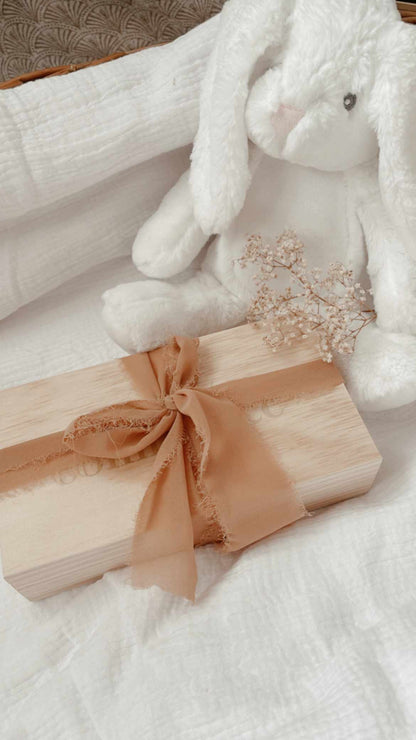 Coffret Annonce Grossesse ou Naissance Personnalisé – Cadeau Émotion en Bois