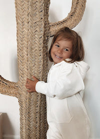 Combinaison beige personnalisable bébé