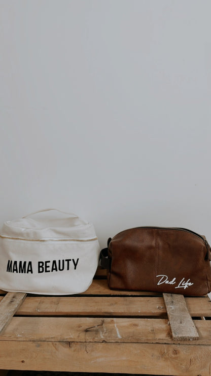 Trousse de toilette luxe personnalisée pour papa (ou tout homme qui mérite d'être gâté)