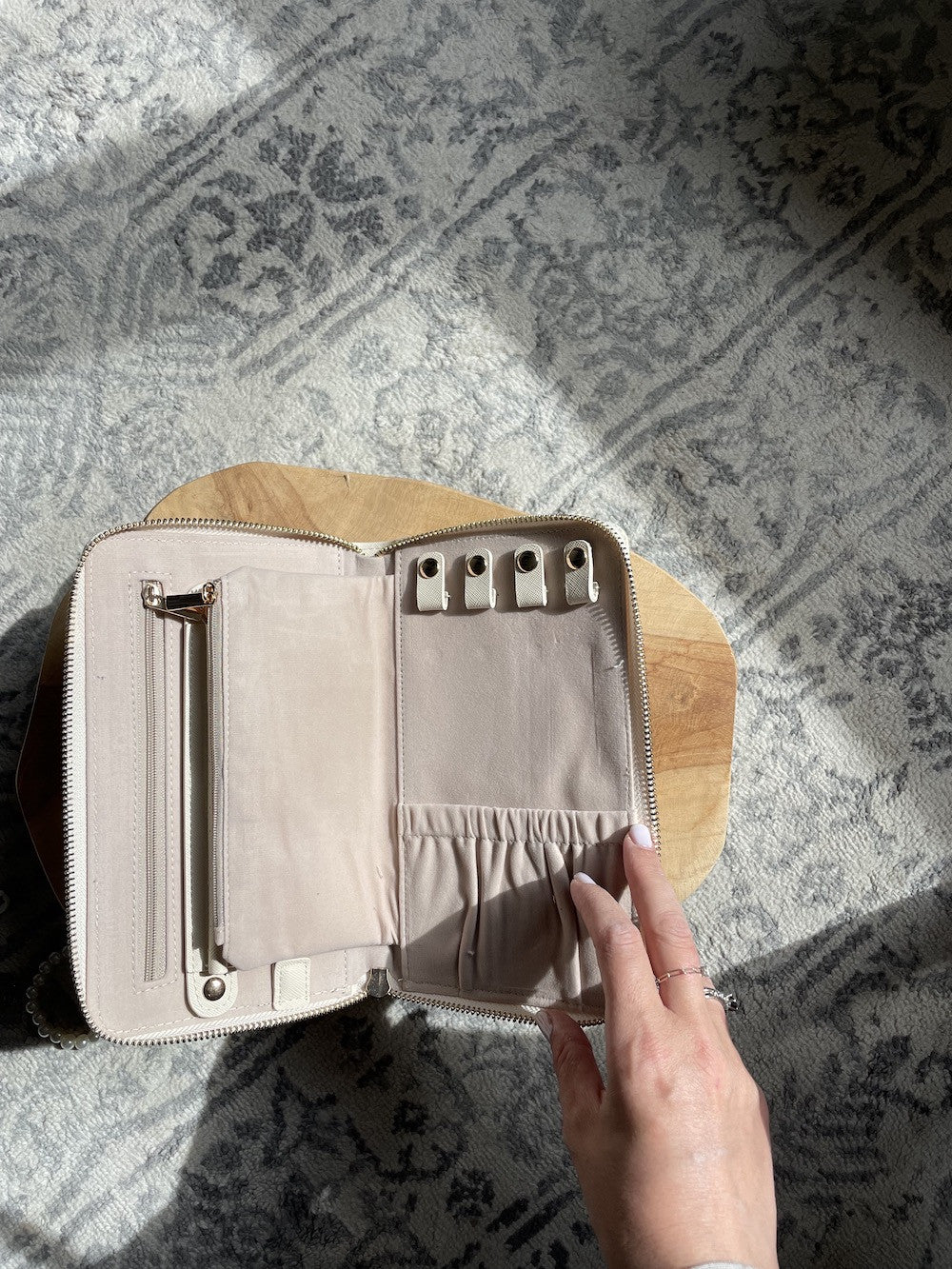 Pochette pour bijoux personnalisée