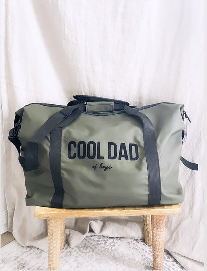 Sac de Weekend personnalisé kaki pour Papa  – Grande capacité pour toutes les aventures familiales !