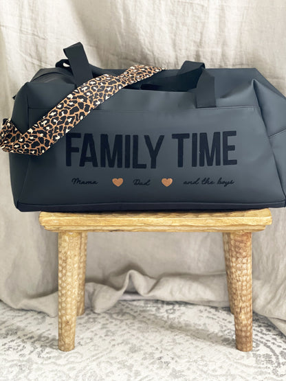 Sac familial personnalisé FAMILY TIME SOFT – Le sac de famille stylé pour tous vos moments précieux