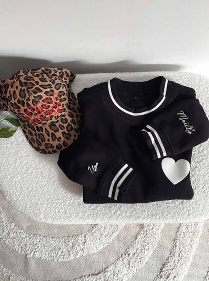 Sweat personnalisé pour maman - prénoms des enfants