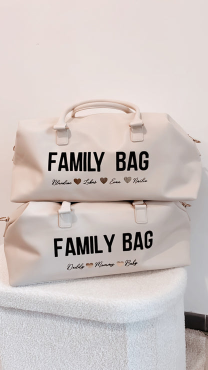 FamilyBloom – Sac de maternité et week-end personnalisable, le sac de famille pratique et stylé