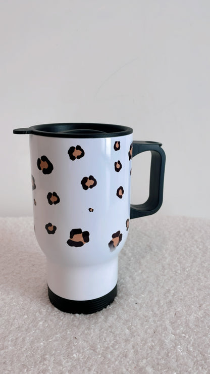 Mug Isotherme Personnalisé Léopard