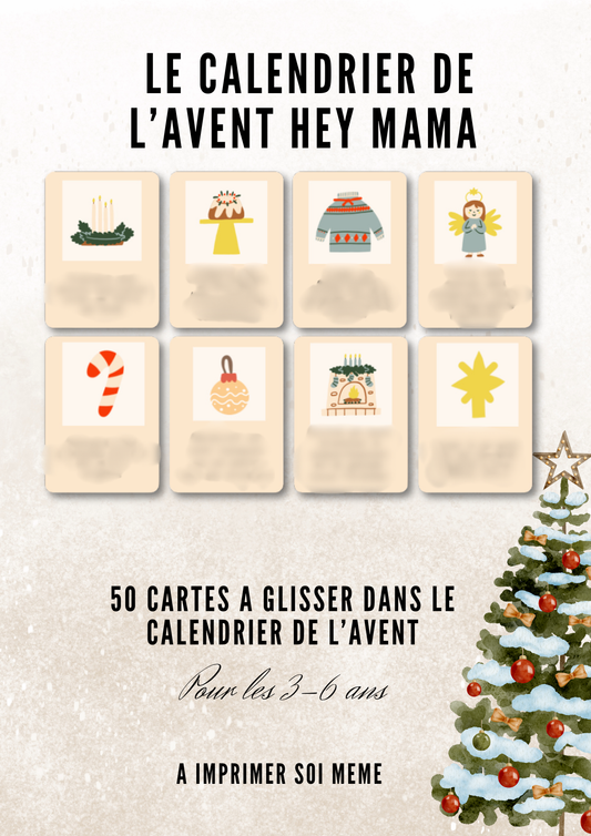 Calendrier de l'Avent Digital 3-6 Ans : Idées Cadeaux & Activités Famille | Zénitude Maman