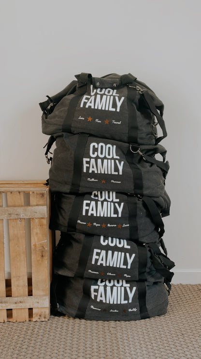 Grand Sac Personnalisé Familial de Maternité, à Langer ou de Voyage – Élégance et Praticité